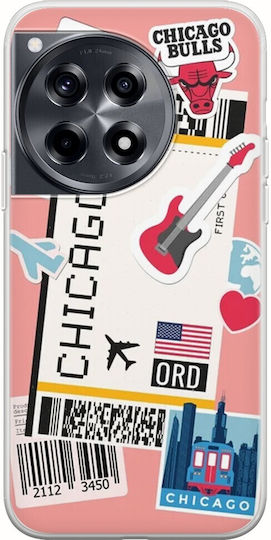 Ticket Back Cover Σιλικόνης Πολύχρωμο (OnePlus 12)