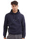 Sweatshirt with Hood Navy Blue