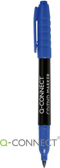 Q-Connect Μαρκαδόρος για CD/DVD Μπλε 1mm