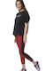 Schulung Frauen Gekürzt Leggings Anemone Maroon