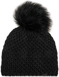 4F Beanie Feminin Căciulă Tricotat în culoarea Negru