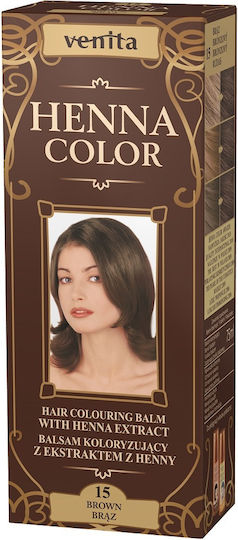 Venita Color Coloring Henna Χωρίς Αμμωνία 15 Brown 75ml