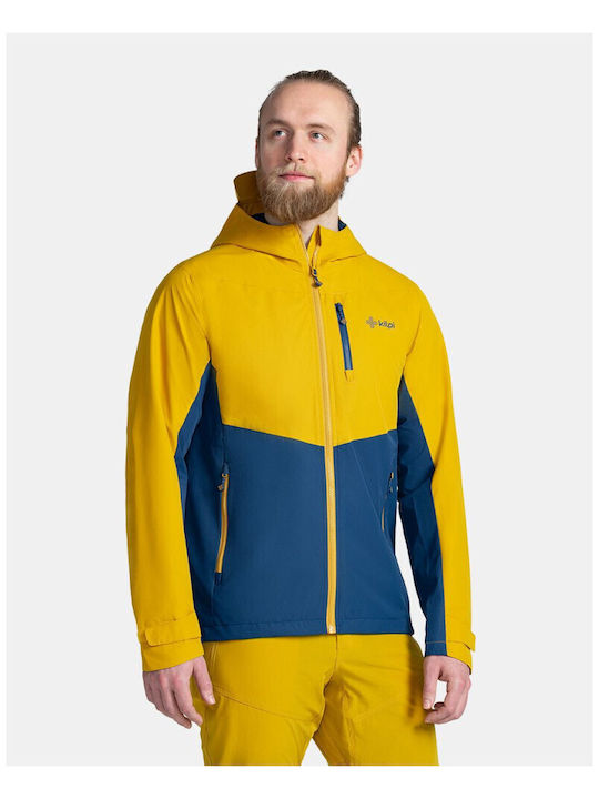 Kilpi Men's Jacket Waterproof and Windproof Gold