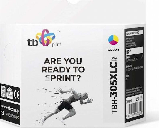 TB Print Kompatibles Tintenpatrone InkJet HP 550 Seiten 20ml Mehrere (Farbe) 1 Stück