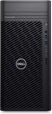 Dell Precision 3680 Настолен компютър ( Ядро i7-14700/32ГБ DDR5/512ГБ SSD + 2000ГБ Твърд диск/Quadro T1000/W11 Pro)