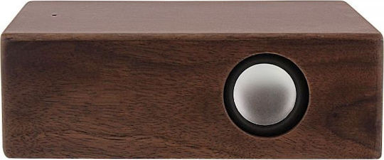 InLine Woodbrick Ηχείο Bluetooth 3W με Διάρκεια Μπαταρίας έως 8 ώρες Καφέ