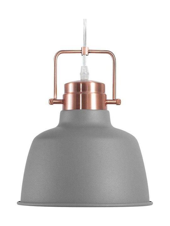 Beliani Pendant Chandelier Gray