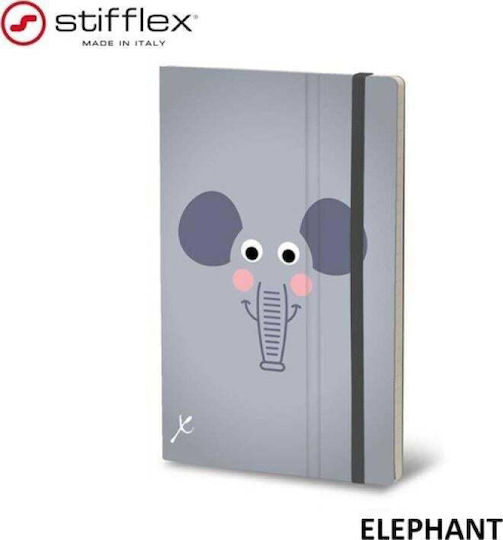 Stifflex Notizblock 192 Blätter Quadrat Gray