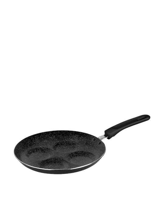 KING Hoff Marmo Pan for Pancakes from Aluminum with Stone Interior Coating 24cm