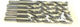 AWTools Set 5 Burghie cu Diamant HSS cu Tija Ci...