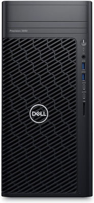 Dell Precision 3680 Desktop PC (Kern i7-14700/16GB DDR5/512GB SSD + 1TB Festplatte/Quadro T1000/W11 Pro) DVD-RW