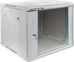 Qoltec 54486 Wandmontierter 9U Rack-Schrank