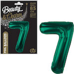 Balloon Foil Number Green