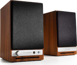 Audioengine HD3 Αυτοενισχυόμενα Ηχεία με Bluetooth 15W Walnut
