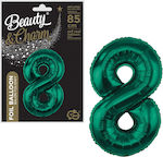 Balloon Foil Number Green