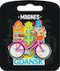 Pan Dragon I Love Poland Gdańsk Μαγνητάκι