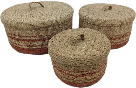 InTheBox Σετ Διακοσμητικά Κουτιά Cassia 33x33x16cm 3τμχ