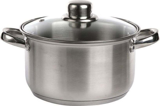 Lumarko Deep Stainless Steel Stockpot 2.6L / 18cm