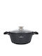 Zwieger Black Stone Oală Adâncă Din Aluminiu Turnat 5.5lt 28cm