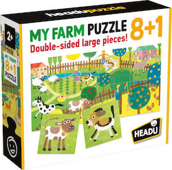 Kids Puzzle Farm for 2++ Years 64pcs Headu