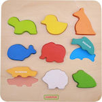 Wooden Kids Peg Puzzle Masterkidz