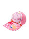 Stamion Παιδικό Καπέλο Jockey Υφασμάτινο Ροζ