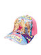 Stamion Παιδικό Καπέλο Jockey Υφασμάτινο Ροζ