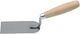 Vorel Spatula Inox 100x60mm cu Mâner de Lemn 06110