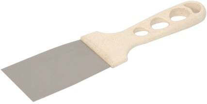 Kubala Spatula Wooden 80mm with Wooden Handle 2663