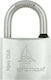 Gerda Steel Padlock Brass with Key 40mm 1pcs