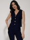 Blue Vestă de damă
