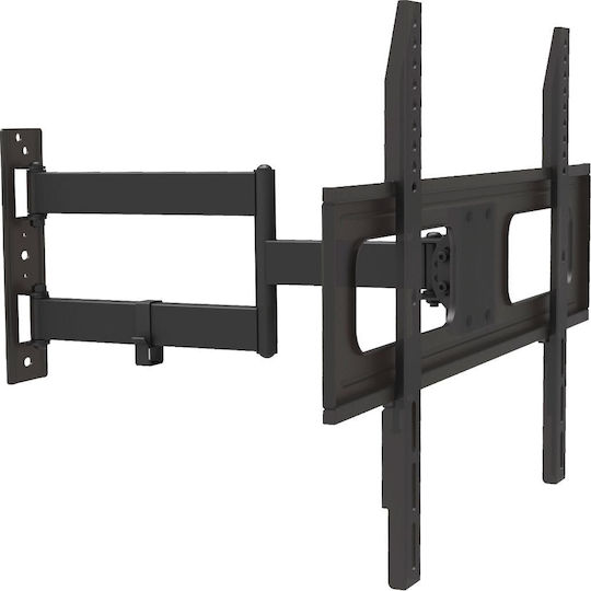 Cabletech UCH0210 Suport TV tavan cu braț până la 70" și 50kg Negru