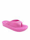 Fengi Șlapi Damă De Vară Cu Toc Fuchsia Sd381