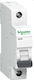 Schneider Electric Αυτόματη Ασφάλεια 6A Μονοπολική AC A9K02106