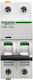 Schneider Electric Автоматичен Прекъсвач 50Спецификация Двуполюсен AC/DC A9F03250