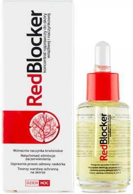 Redblocker Repair Concentrate Sensitive Vascular Skin Day Night 30ml