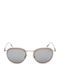 Zegna Unisex Γυαλιά Ηλίου με Γκρι Σκελετό και Γκρι Φακό EZ0246 57A
