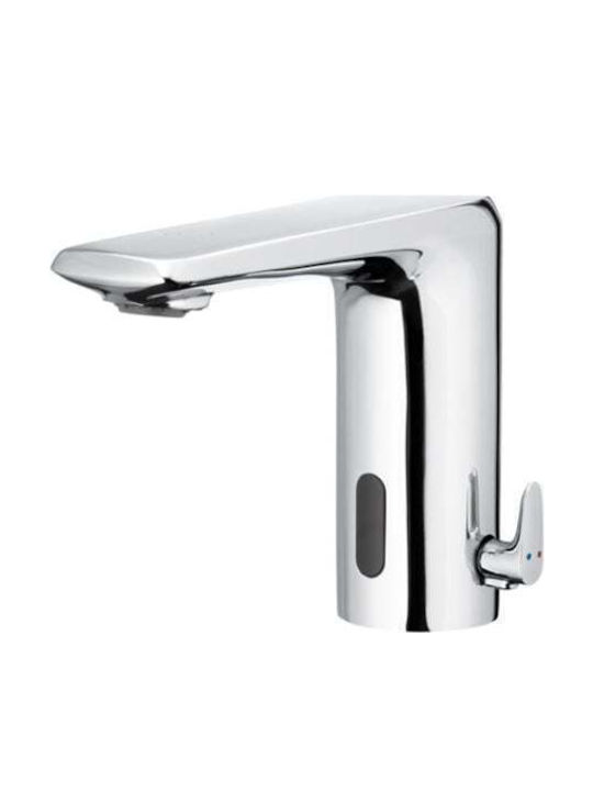KFA Mixing Time Flow Sink Faucet with Photocell Sensor Silver