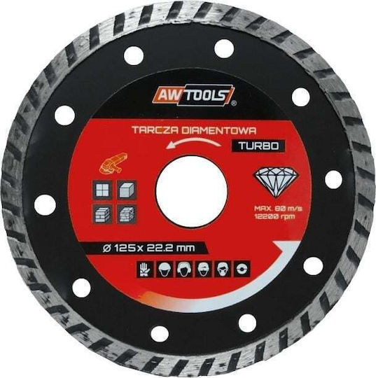 AWTools Δίσκος Κοπής Δομικών Υλικών 115mm