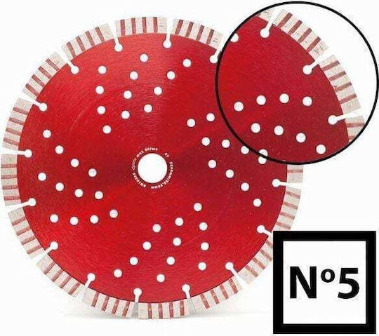 Abraboro Cutting Disc Construction Materials Hole Diameter 230mm 1pcs