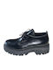 Leder Herren Freizeitschuhe Schwarz