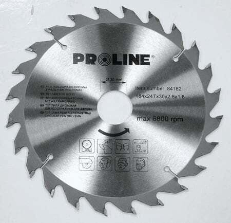 Proline Δίσκος Κοπής Ξύλου με 24 Δόντια 130mm