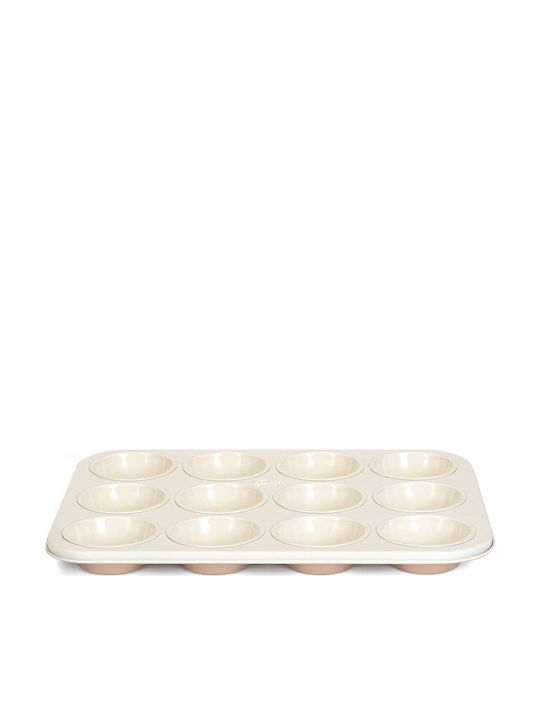 Patisse Copper Formă de Patiserie pentru Cupcakes/Muffins 12 Locuri 35x27x3buc 1buc