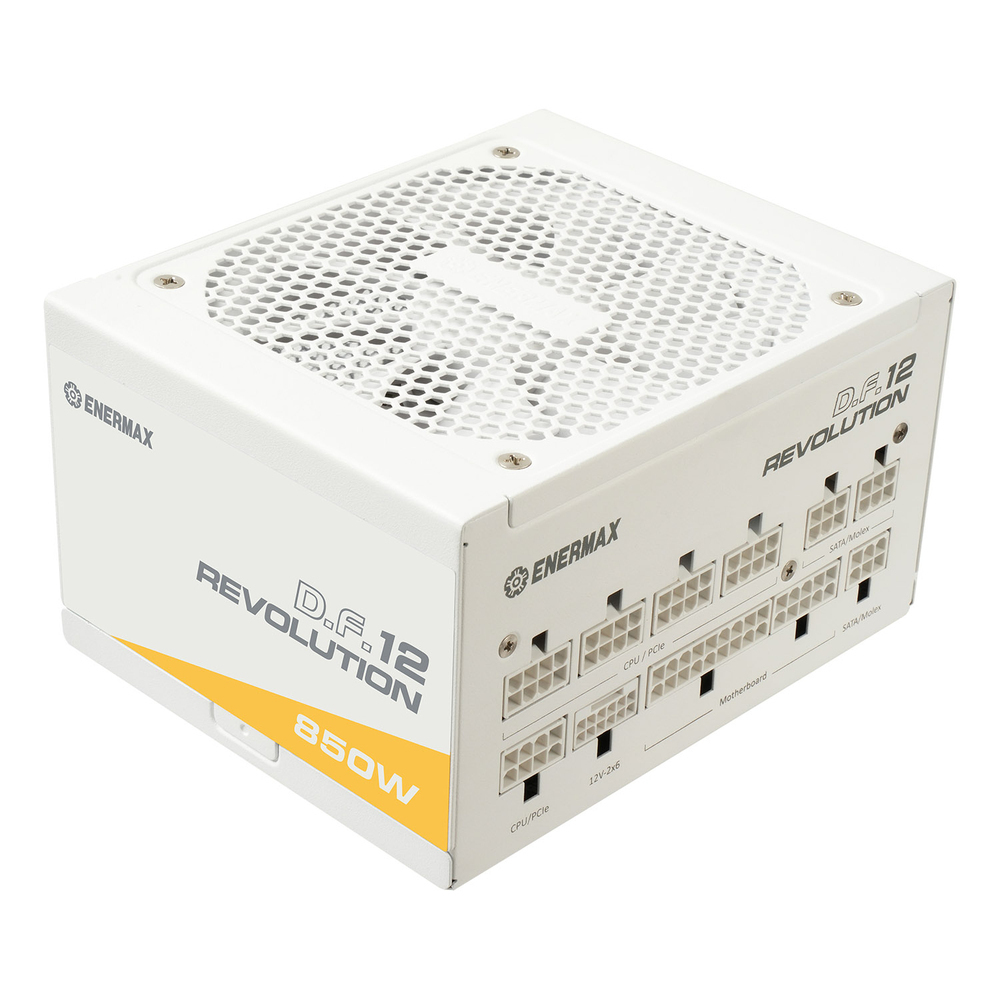 Enermax Revolution D.F. 12 850W Λευκό Τροφοδοτικό Υπολογιστή Full Wired 80 Plus Gold