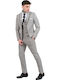 Herrenanzug mit Weste Grey
