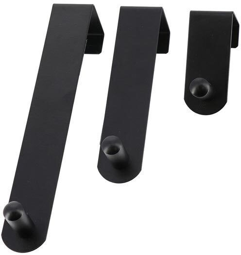 Türhaken Metallisch 24.5x8x13.5εκ. 3Stück