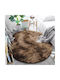 Round Rug Ombrecoffee (brown)