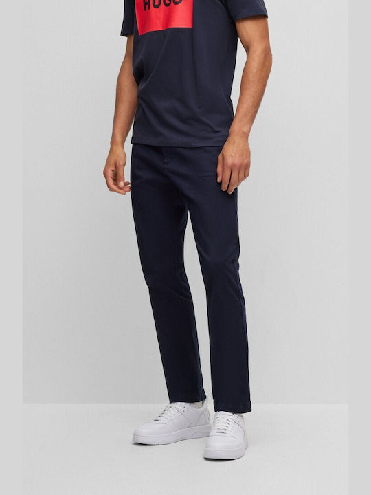 Hugo Boss Pantaloni pentru bărbați Chino Dark Blue