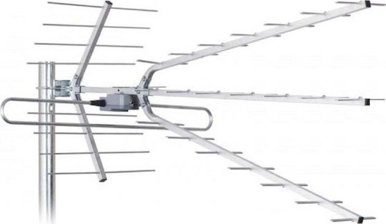 Libox LB2100 Outdoor TV Antenna (Does not Require Power Supply) Silver