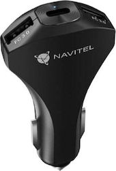 Navitel Car Charger with Ports 2xUSB-A Navitel Car Charger with Ports 2xUSB-A